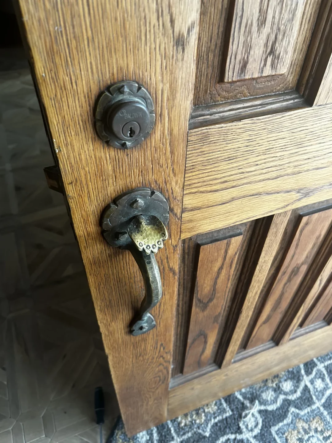 residential door locks prepared for rekeying after a move, real company service photo 2
