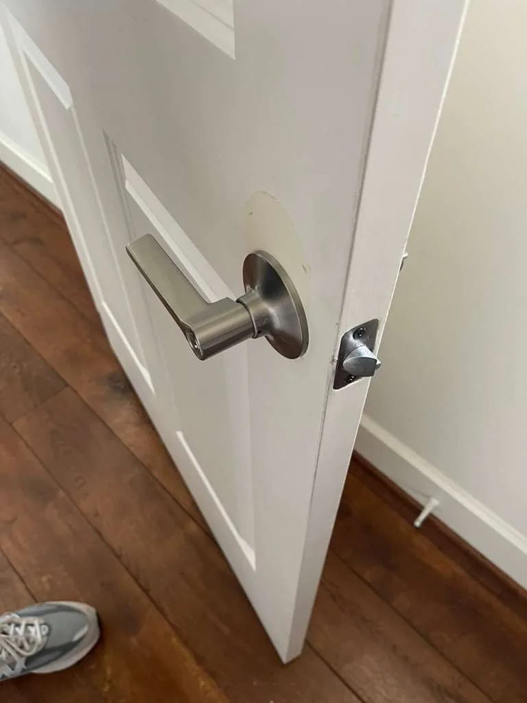 residential door locks prepared for rekeying after a move, real company service photo 4
