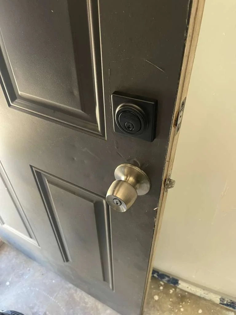 residential door locks prepared for rekeying after a move, real company service photo 5