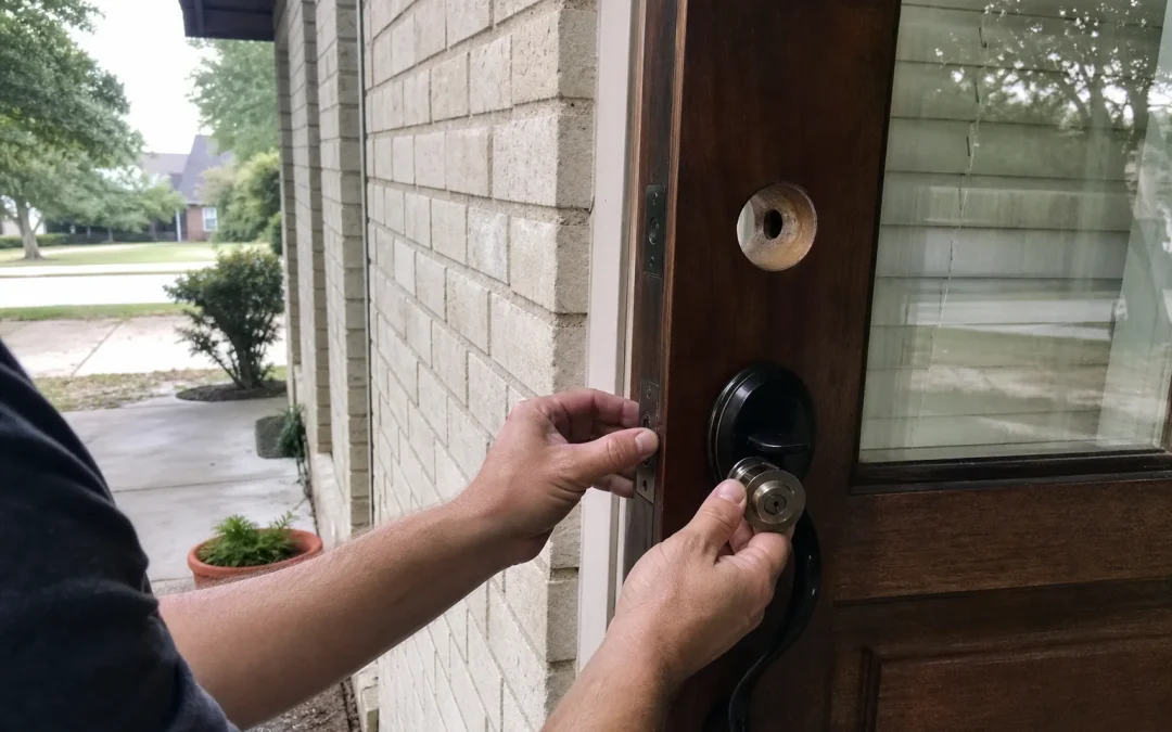 Locksmith Services service scene in Houston, TX